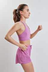 Dash and Stars Cal&ccedil;&otilde;es ultraleve em tecido mesh rosa rosa