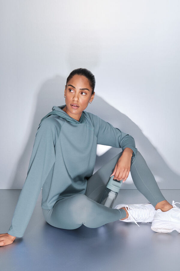 Dash and Stars Legging longa azul COMPRESSIVE azul