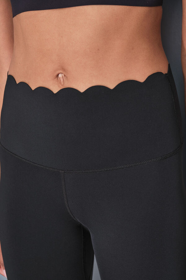 Dash and Stars Legging preta longa COMPRESSIVA preto