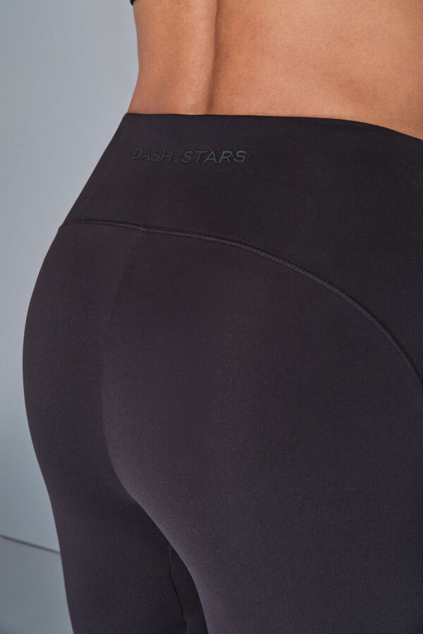 Dash and Stars Legging preta longa SOFT MOVE preto