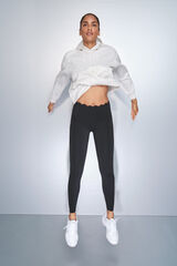 Dash and Stars Legging preta longa COMPRESSIVA preto