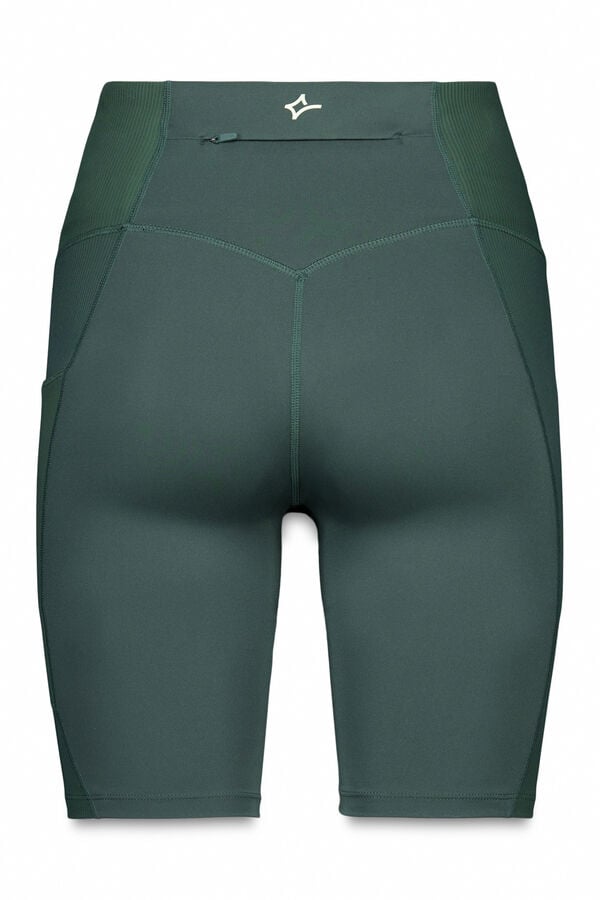Dash and Stars Leggings de ciclismo 4D STRETCH verde verde