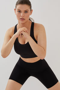 Dash and Stars Soutien desportivo preto 4D Stretch