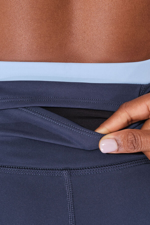 Dash and Stars Leggings THERMAL azul marinho azul