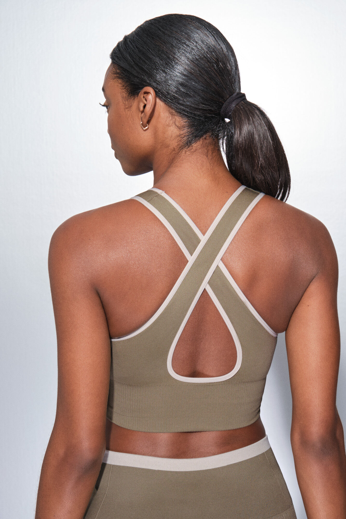 Dash and Stars Soutien desportivo c&aacute;qui CONFORTO SEM COSTURAS