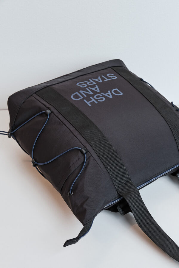 Dash and Stars Black multiway backpack black