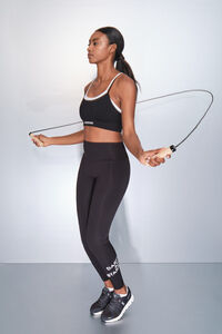 Dash and Stars Leggings pretas longas