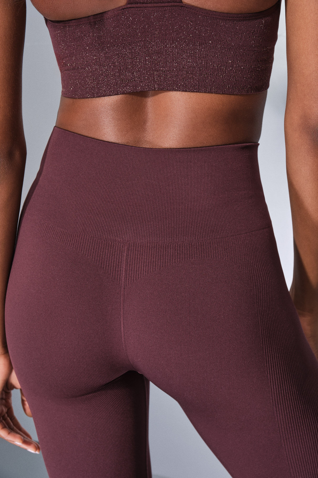 Dash and Stars Leggings SEAMLESS COMFORT morado
