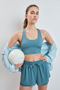 Dash and Stars Cal&ccedil;&otilde;es ultraleves de malha verde