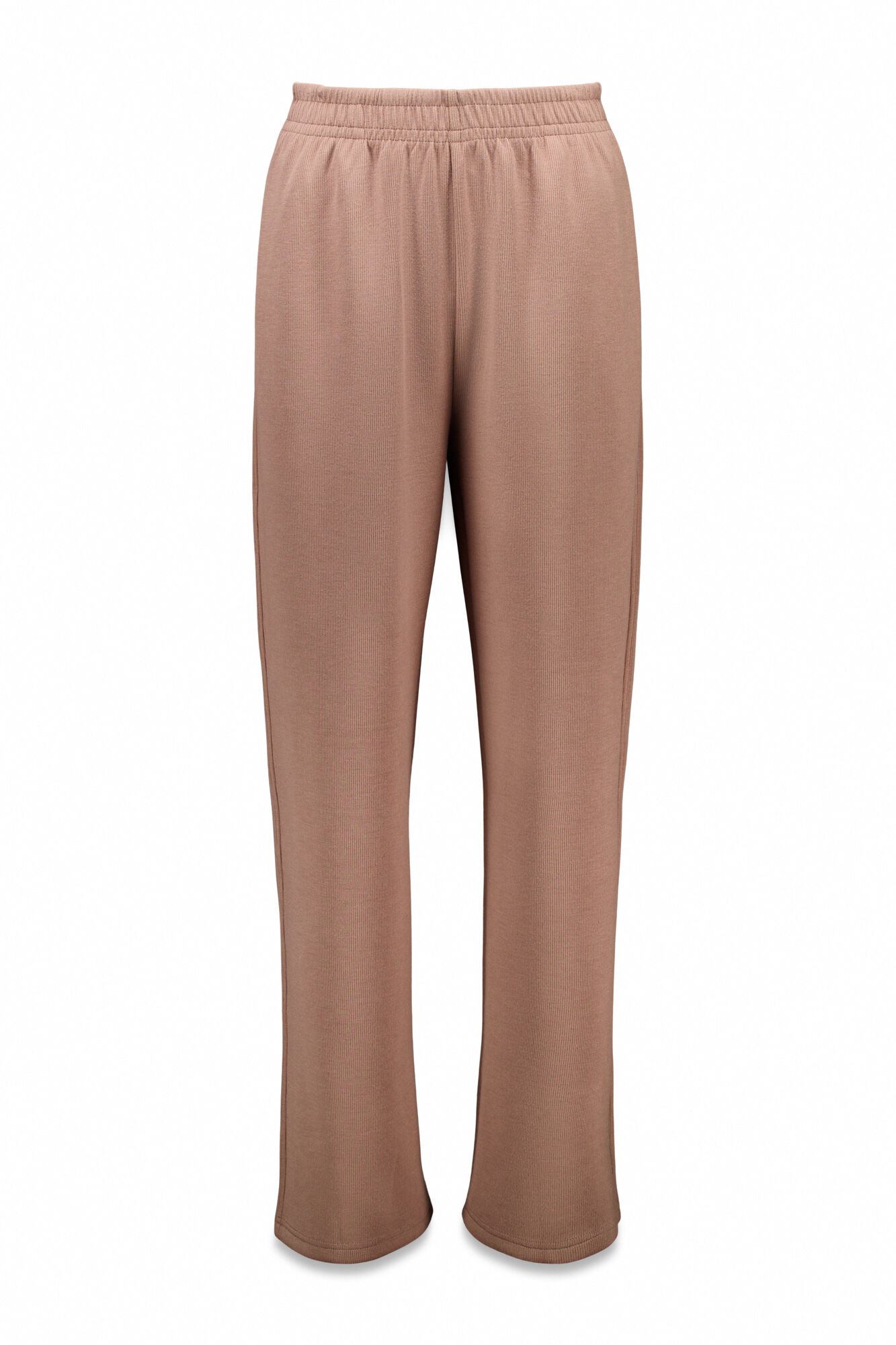 Dash and Stars Cal&ccedil;a largas retas caneladas marrons