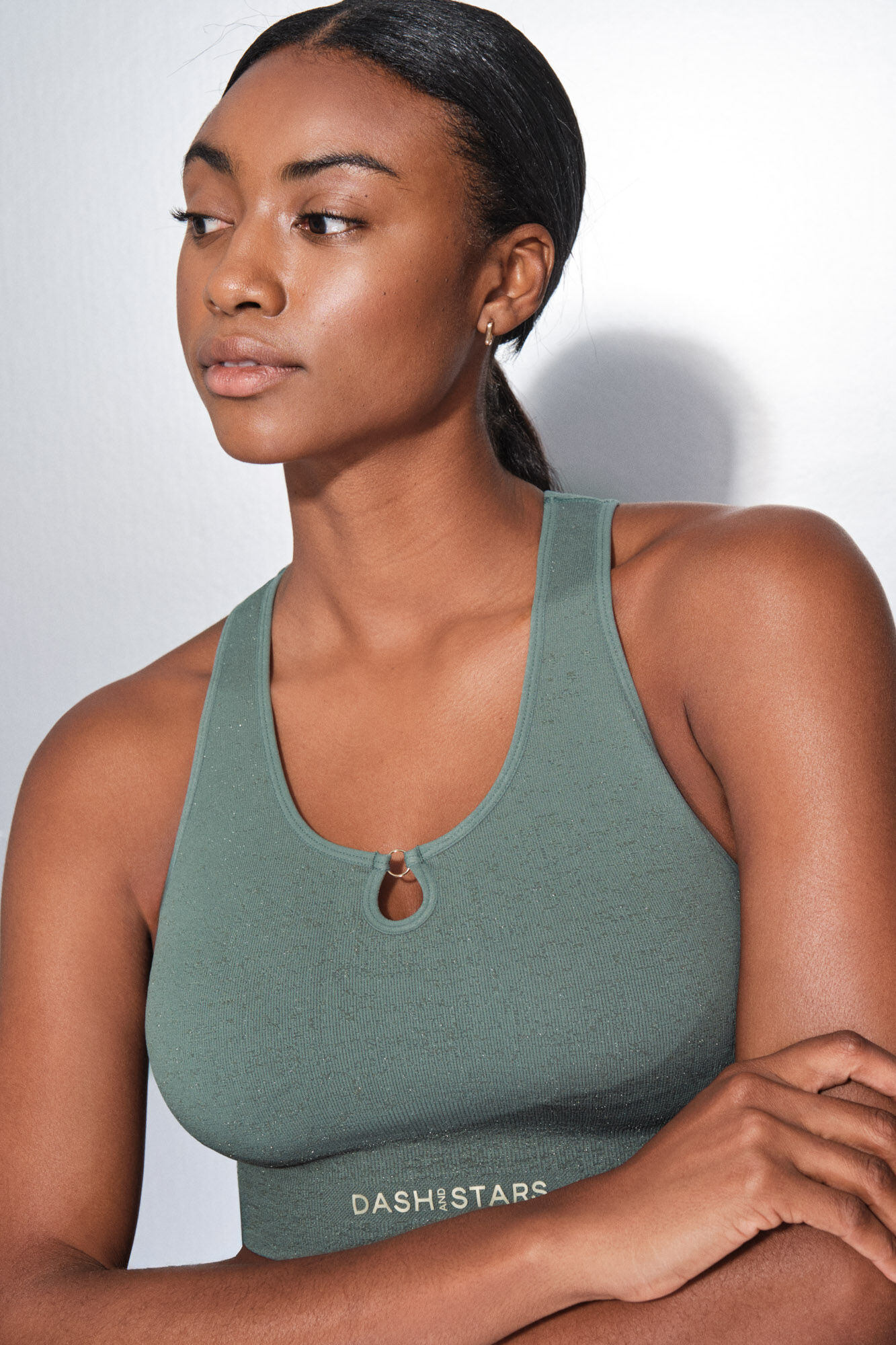 Dash and Stars Sujetador deportivo SEAMLESS COMFORT verde