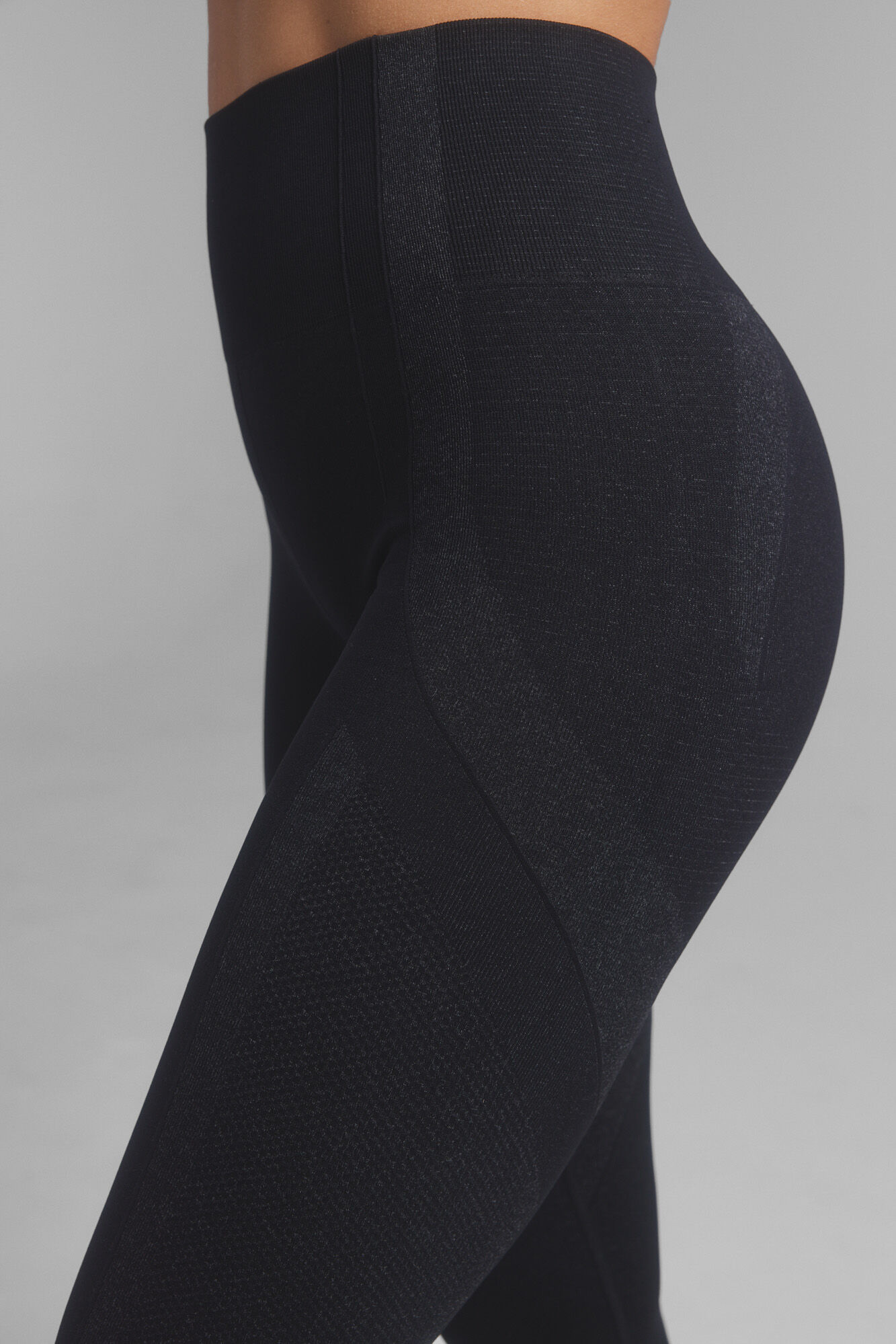Dash and Stars Leggings pretas Seamless Fit
