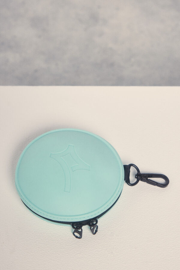 Dash and Stars Monedero silicona verde verde