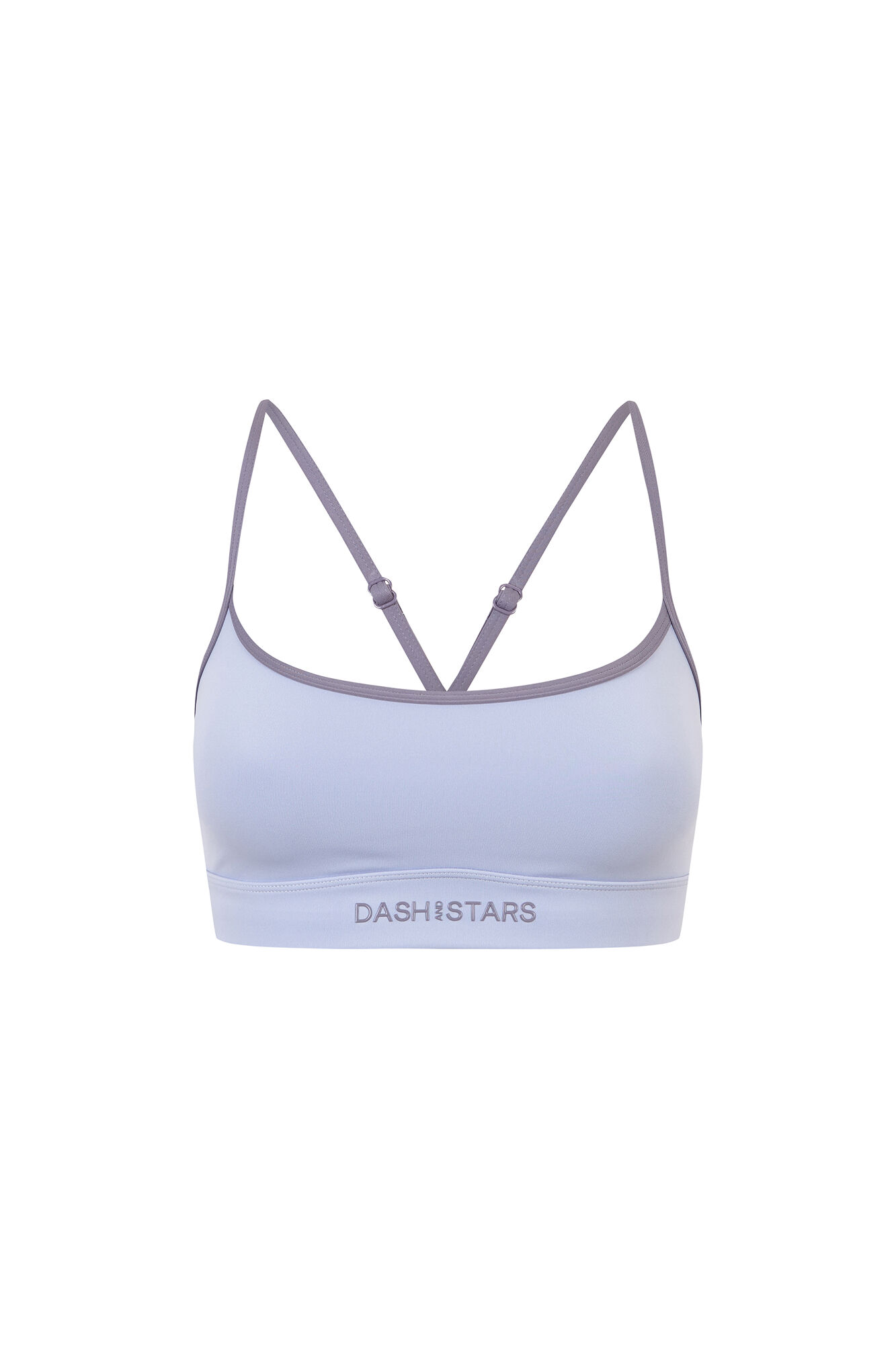 Dash and Stars Sujetador deportivo 4D Stretch azul