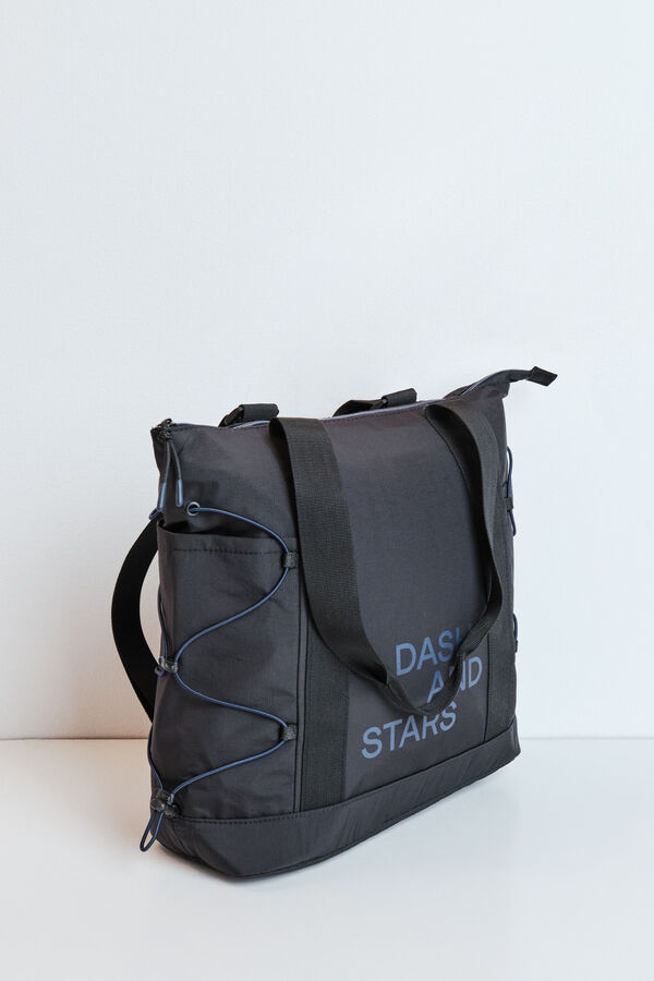 Dash and Stars Black multiway backpack black