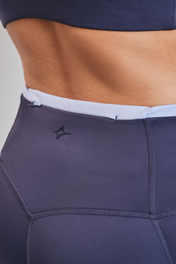 Dash and Stars Legging 4D STRETCH cinzento escuro cinzento