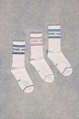 Dash and Stars Pack 3 calcetines t&eacute;cnicos estampado