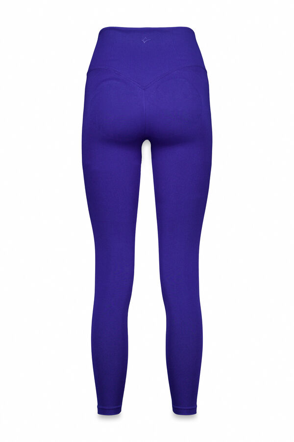 Dash and Stars Legging push up azul SEAMLESS FIT azul