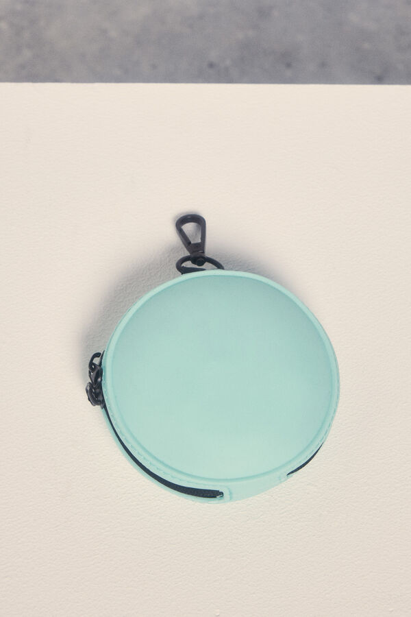 Dash and Stars Monedero silicona verde verde