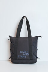 Dash and Stars Black multiway backpack black