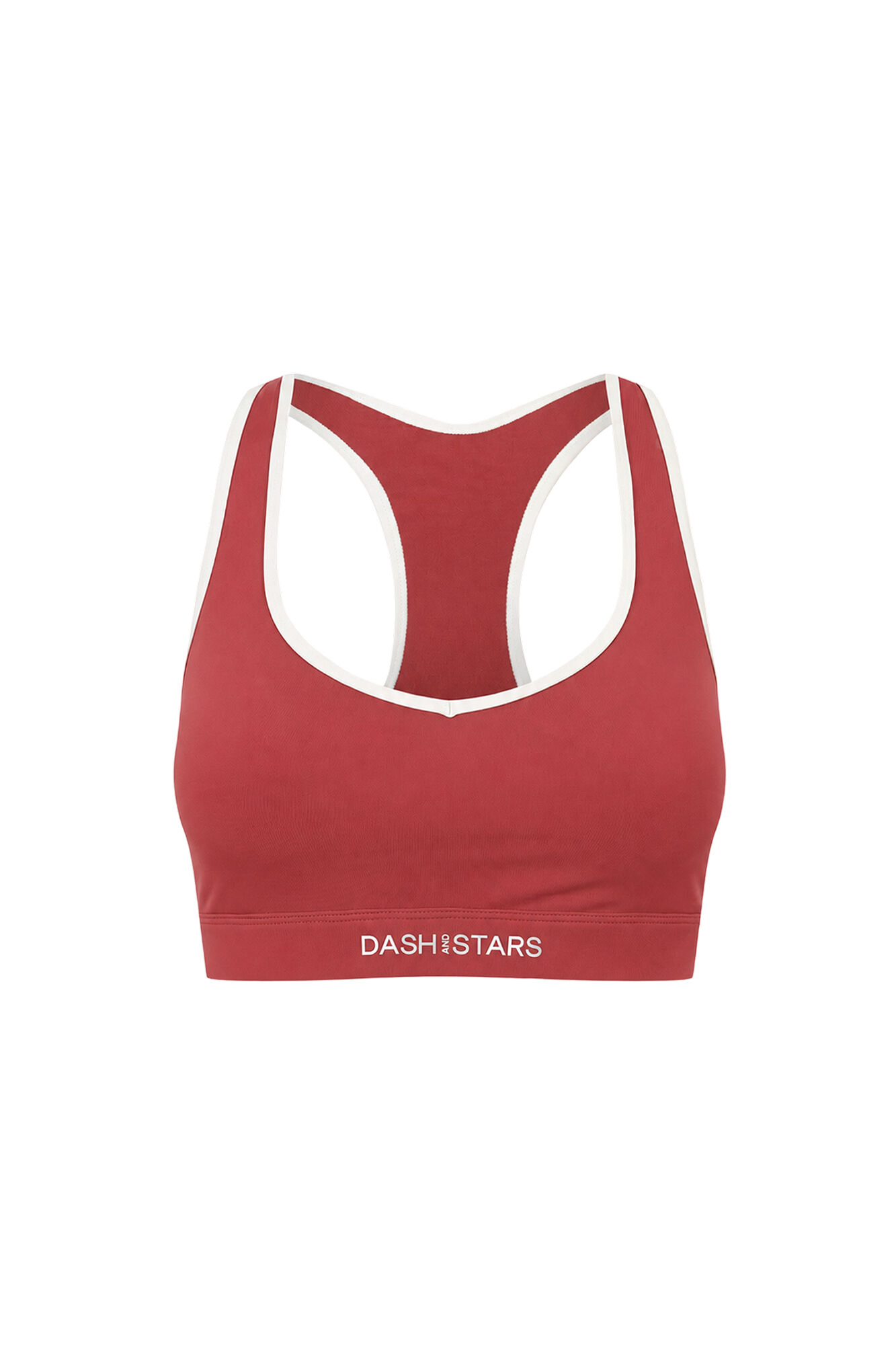 Dash and Stars Soutien desportivo 4D Stretch burgundy