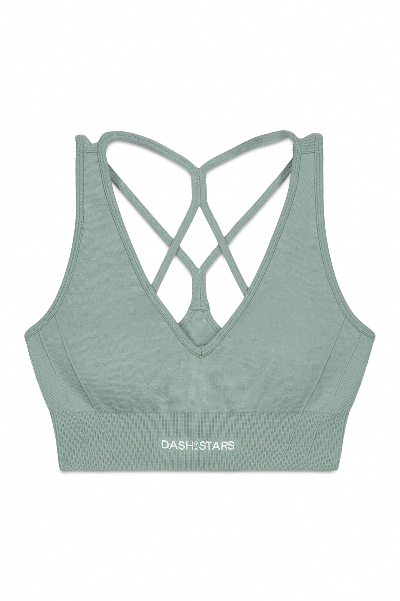 Dash and Stars Soutien desportivo SEAMLESS COMFORT verde