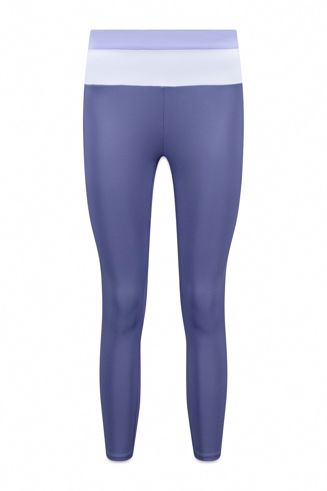 Dash and Stars Legging curta 4D STRETCH color block azul
