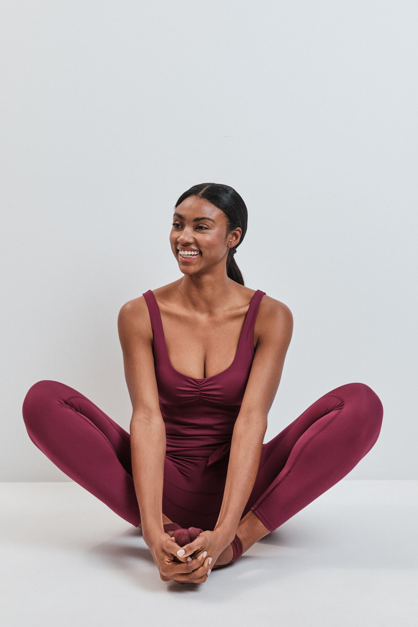 Dash and Stars Top desportivo SOFT MOVE granate