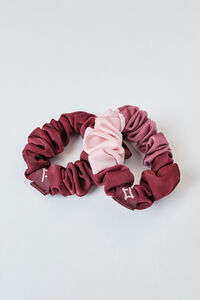 Dash and Stars Pack de 3 gomas de cabelo rosa