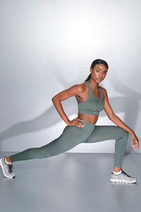 Dash and Stars Leggings SEAMLESS COMFORT verde
