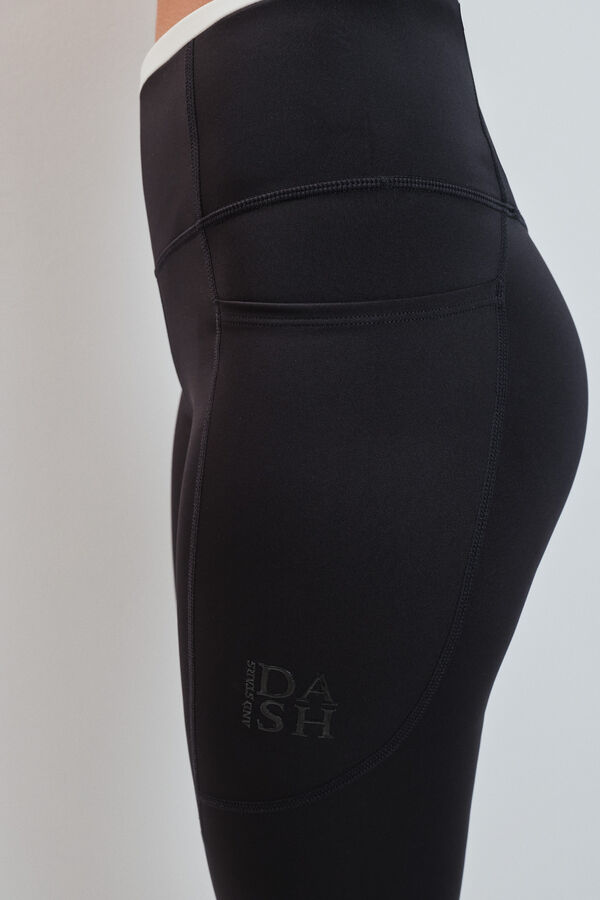 Dash and Stars Legging 4D STRETCH preto preto