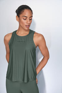 Dash and Stars T-shirt verde halter