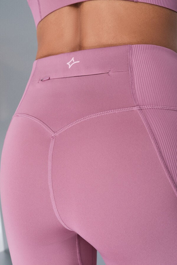 Dash and Stars Leggings de ciclismo rosa 4D STRETCH rosa