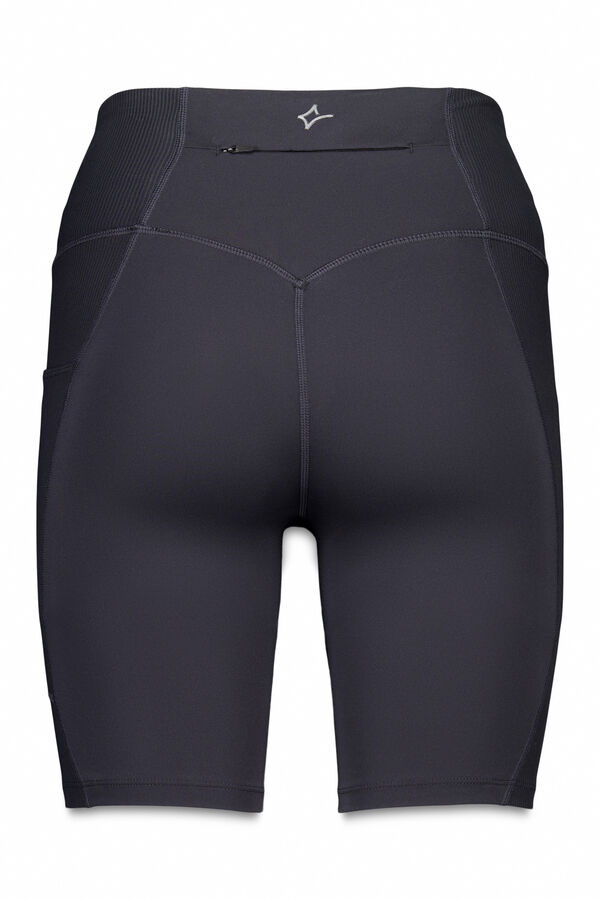 Dash and Stars Leggings de ciclismo pretas 4D STRETCH preto