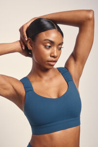 Dash and Stars Sutiã esportivo azul SOFT MOVE