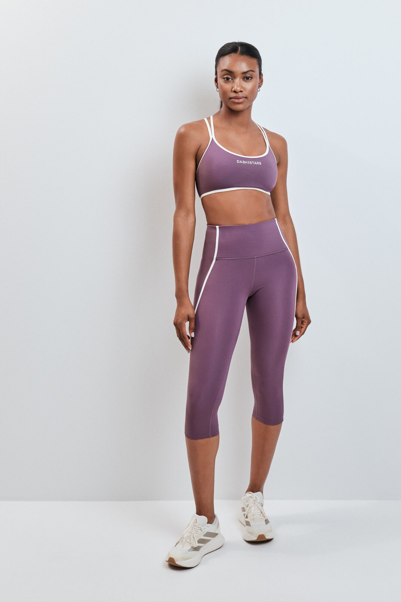 Dash and Stars Legging capri 4D STRETCH gren&aacute;