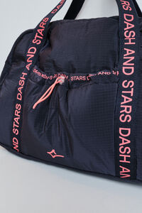 Dash and Stars Bolsa deporte nylon acolchado