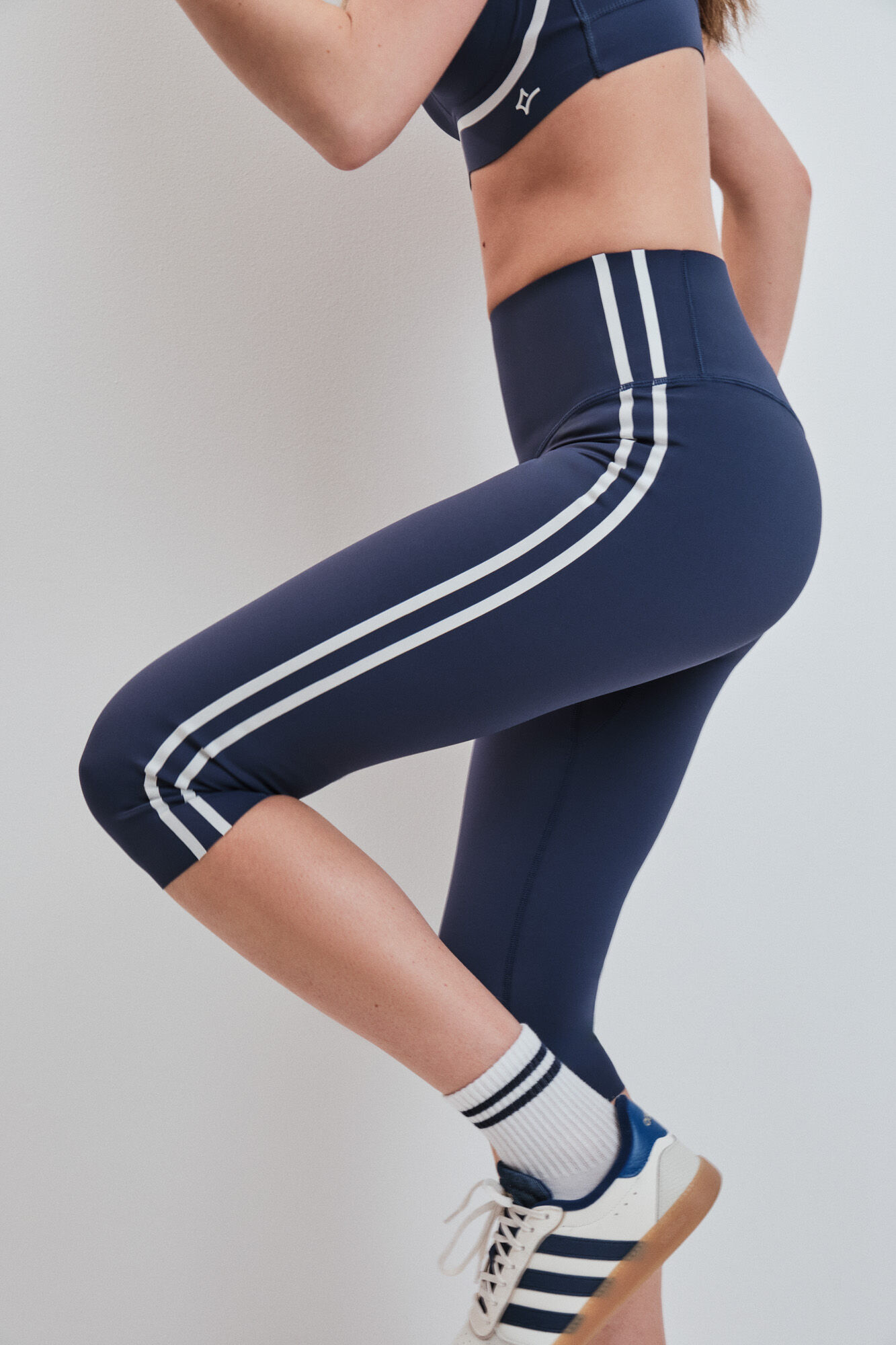 Dash and Stars Legging COMPRESSIVE pirata azul