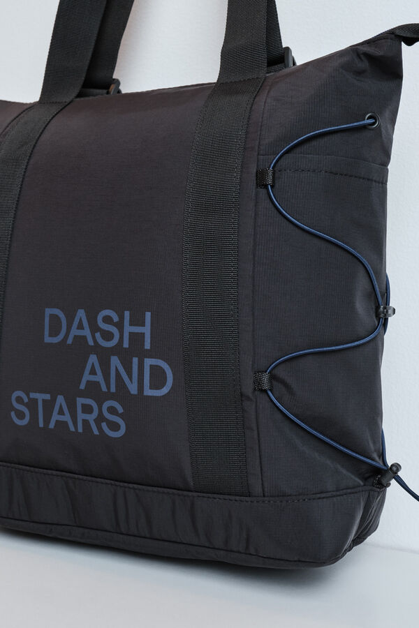 Dash and Stars Black multiway backpack black