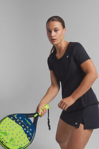 Dash and Stars Camiseta transpirable negra