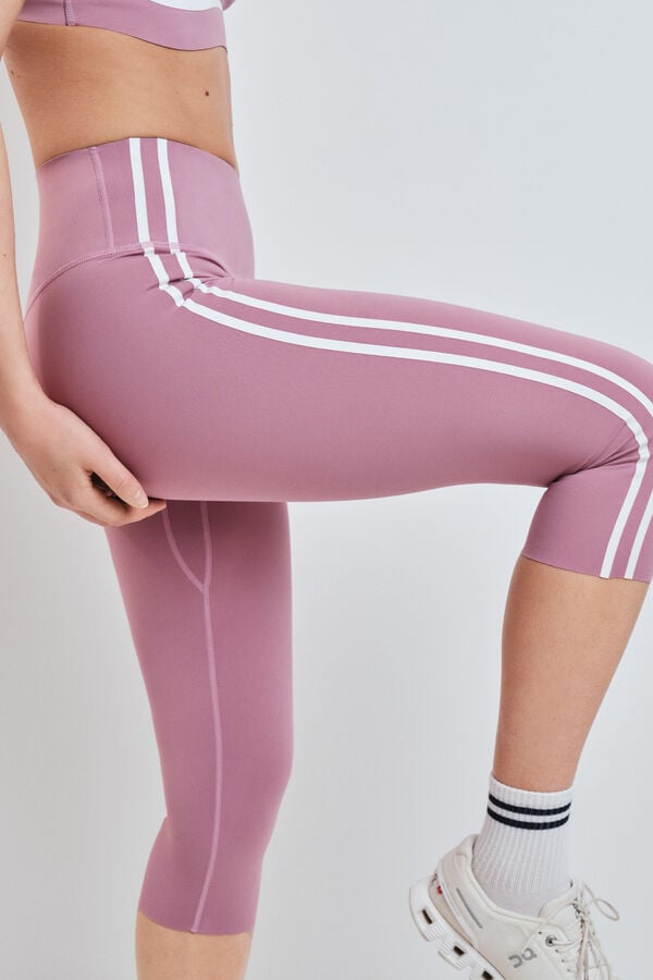 Dash and Stars Legging COMPRESSIVE pirata rosa rosa