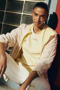 Dash and Stars Casaco leve reversível com capuz amarelo