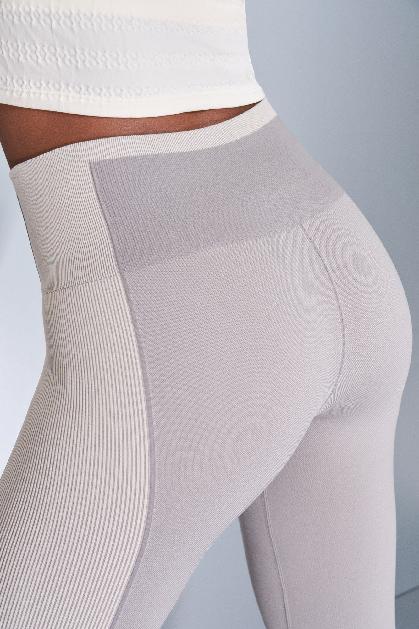 Dash and Stars Leggings largos SEAMLESS COMFORT gris