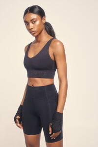 Dash and Stars Soutien desportivo preto 4D Stretch