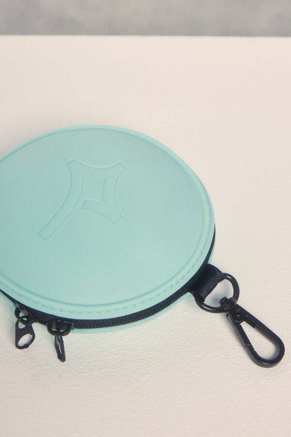 Dash and Stars Monedero silicona verde verde