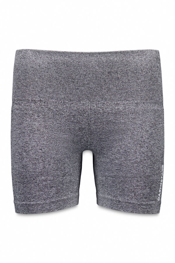 Dash and Stars Leggings de ciclismo cinza SEAMLESS COMFORT cinzento