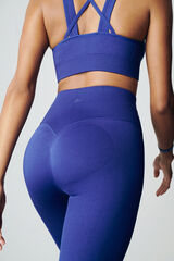 Dash and Stars Legging push up azul SEAMLESS FIT azul