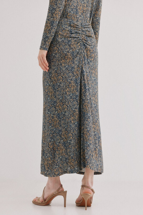 Hoss Intropia Raquel. Saia estampada Multicolorido