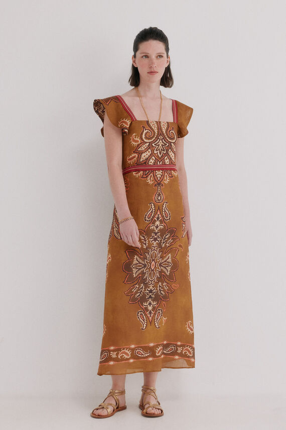 Adelina. Vestido de algodón