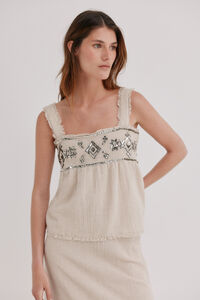 Hoss Intropia Cassia. Blusa tirantes